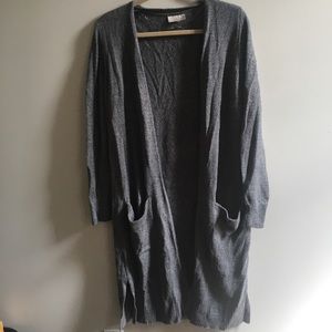 Long Grey Cardigan